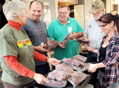 farmers and hunters feeding the hungry.